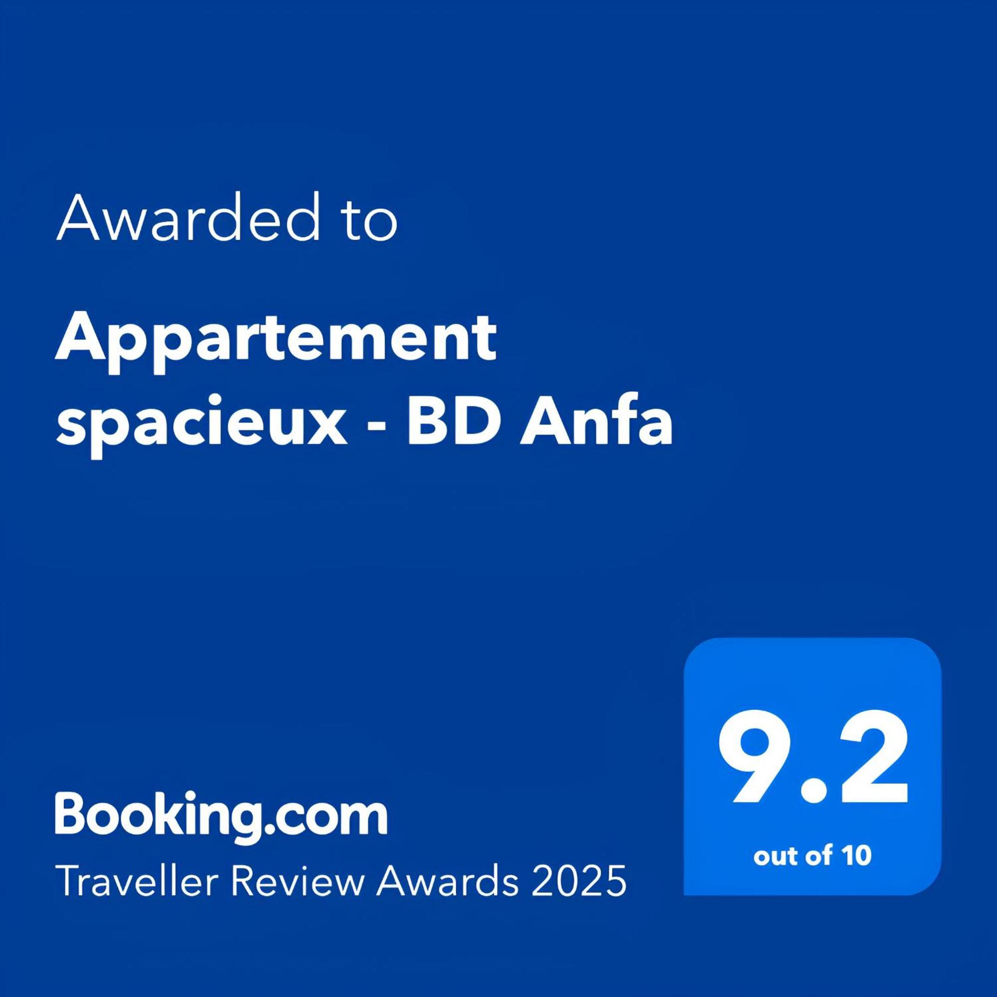 Appartement Spacieux - Bd Anfa Casablanca Exteriér fotografie
